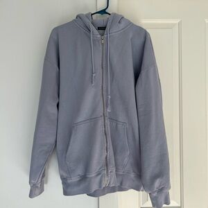John Galt Christy Full Zip Oversized Hoodie